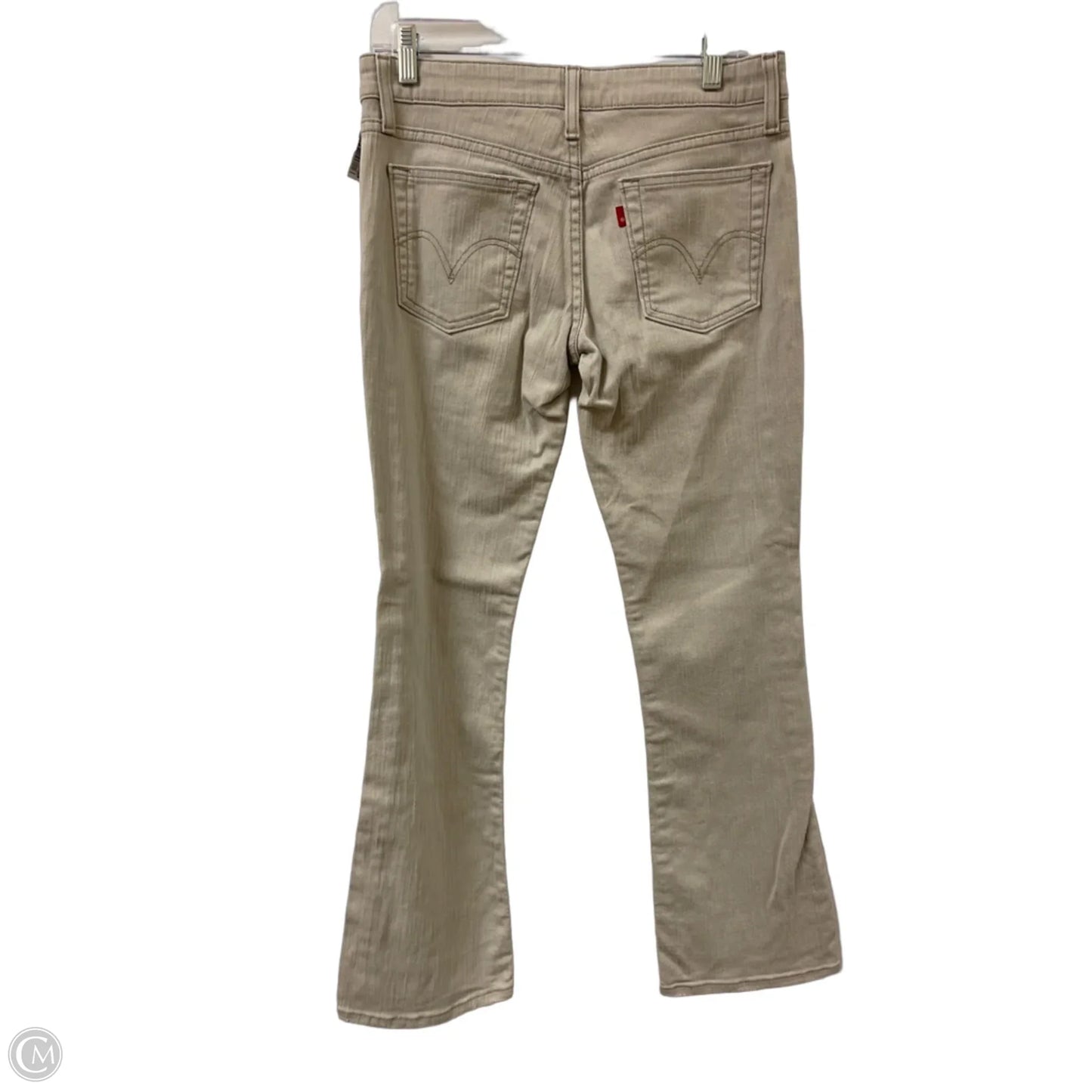 Jeans Boot Cut By Levis In Cream, Size: 4