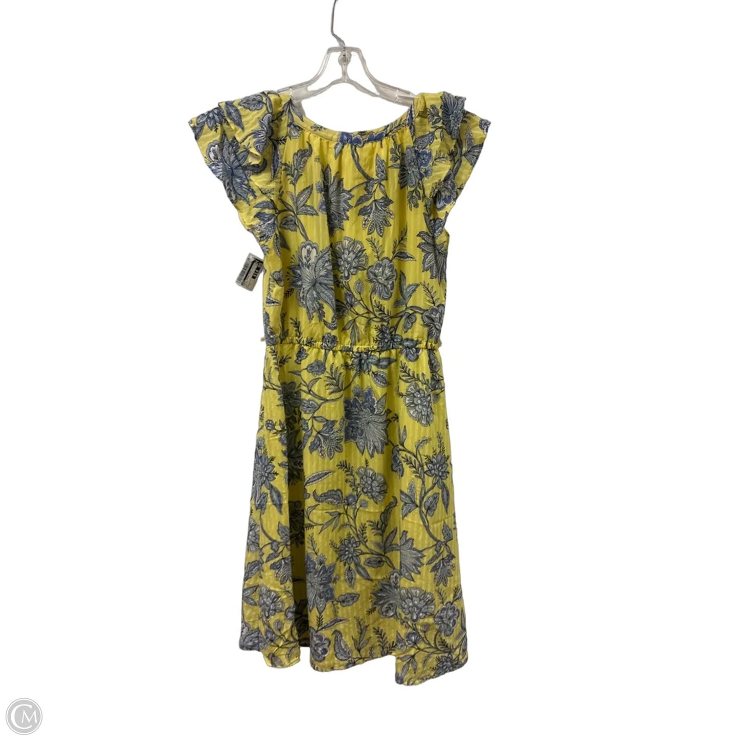 Dress Casual Midi By Loft In Yellow, Size: S