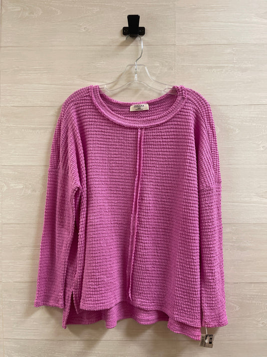Top Long Sleeve By Zenana Outfitters  Size: M