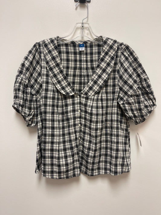 Blouse Short Sleeve By Old Navy  Size: Xs