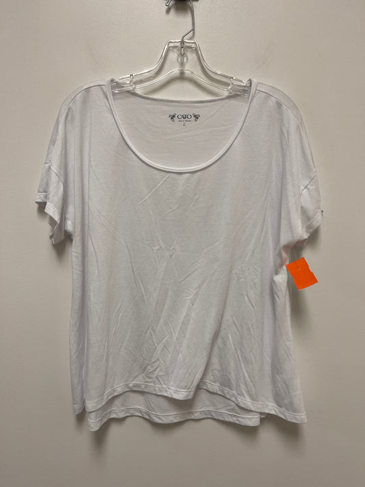 Top Short Sleeve By Cato  Size: L