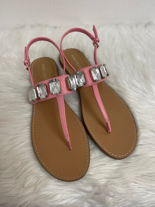 Sandals Flats By Nine West  Size: 11