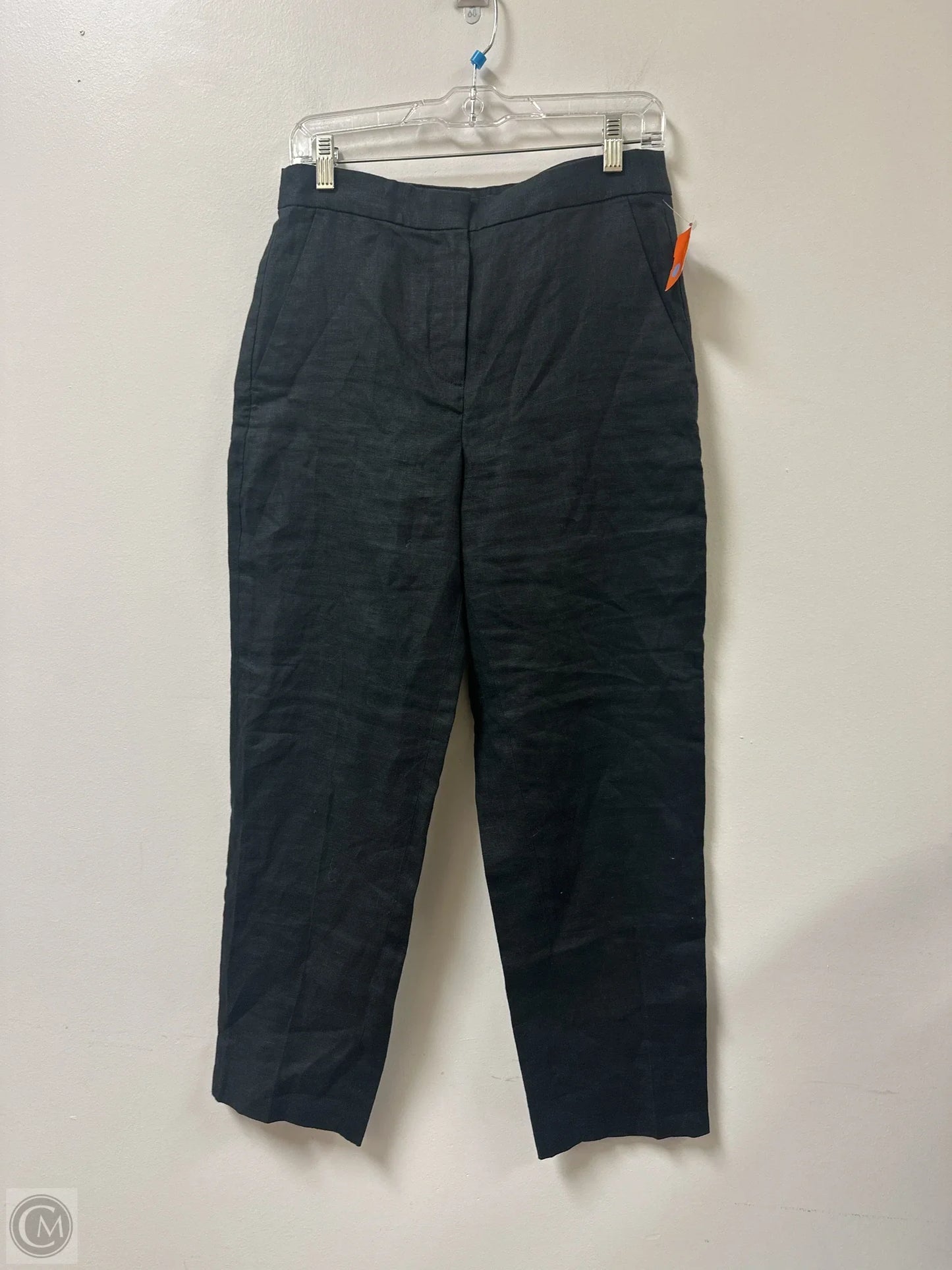 Pants Linen By Clothes Mentor In Black, Size: 4