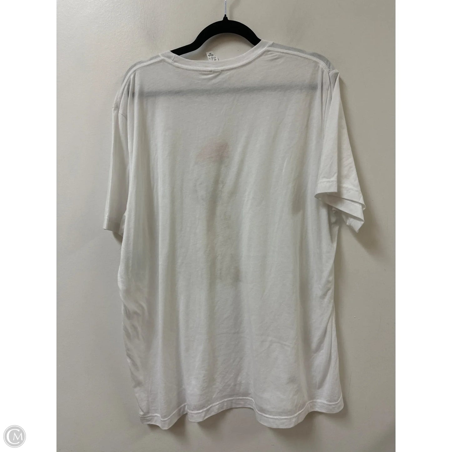 Top Short Sleeve By Canvasback In White, Size: 2x