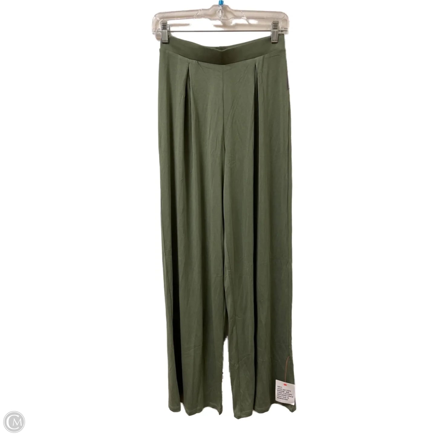 Pants Wide Leg By Asos In Green, Size: S
