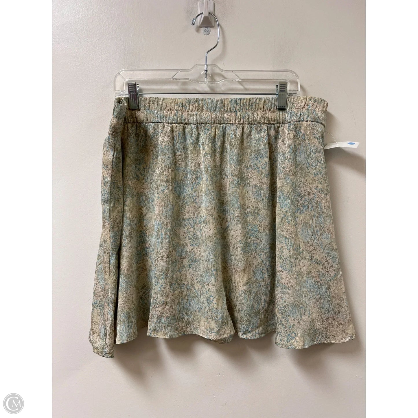 Shorts By H&m In Blue & Cream, Size: Xl