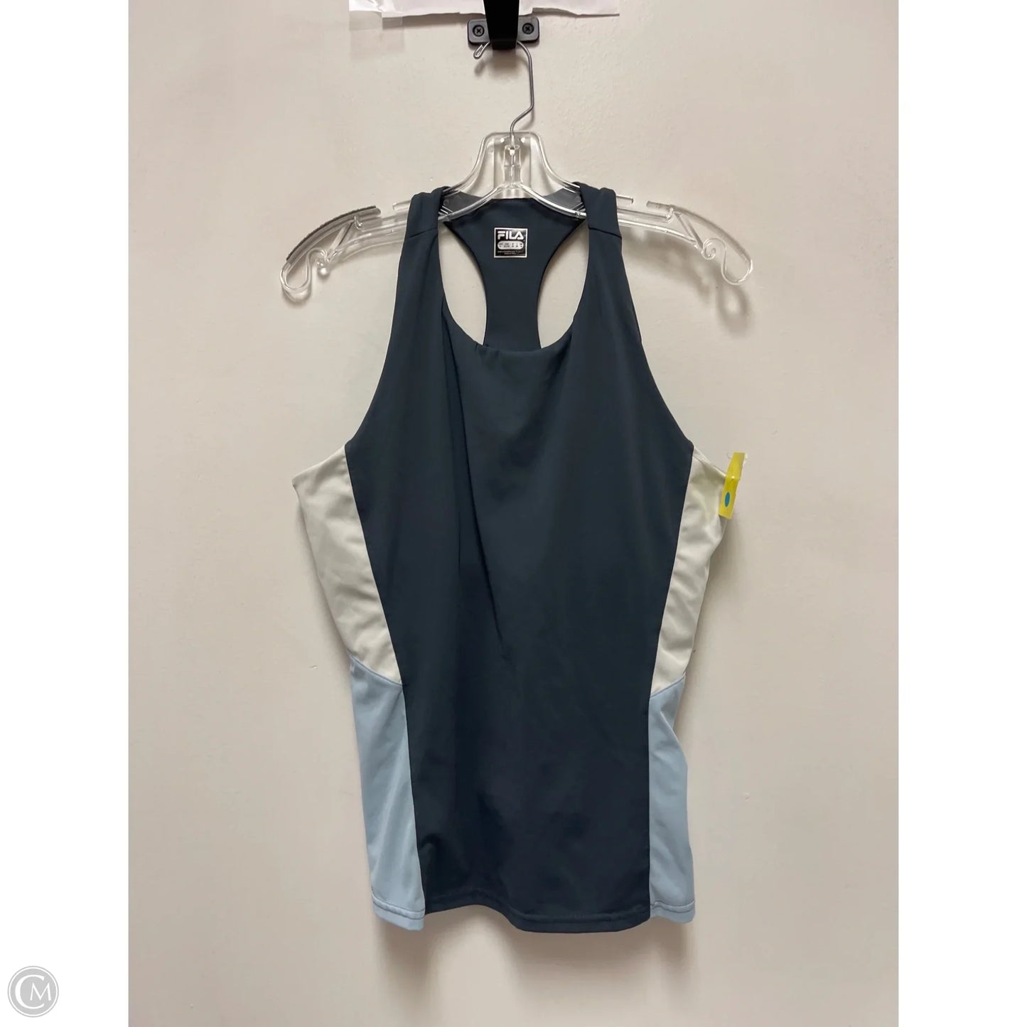 Athletic Tank Top By Fila In Grey, Size: Xl