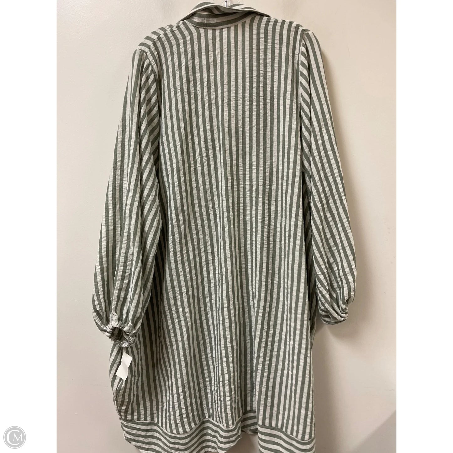 Dress Casual Midi By Clothes Mentor In Green, Size: L