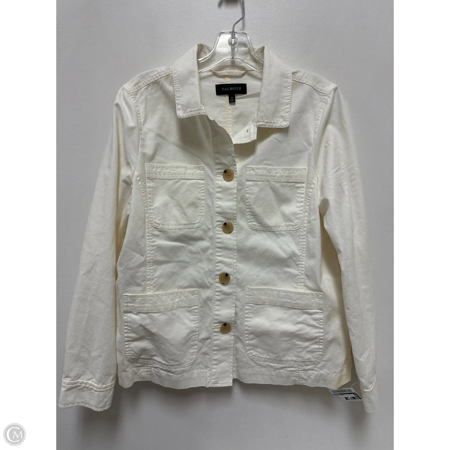 Jacket Other By Talbots In Cream, Size: M