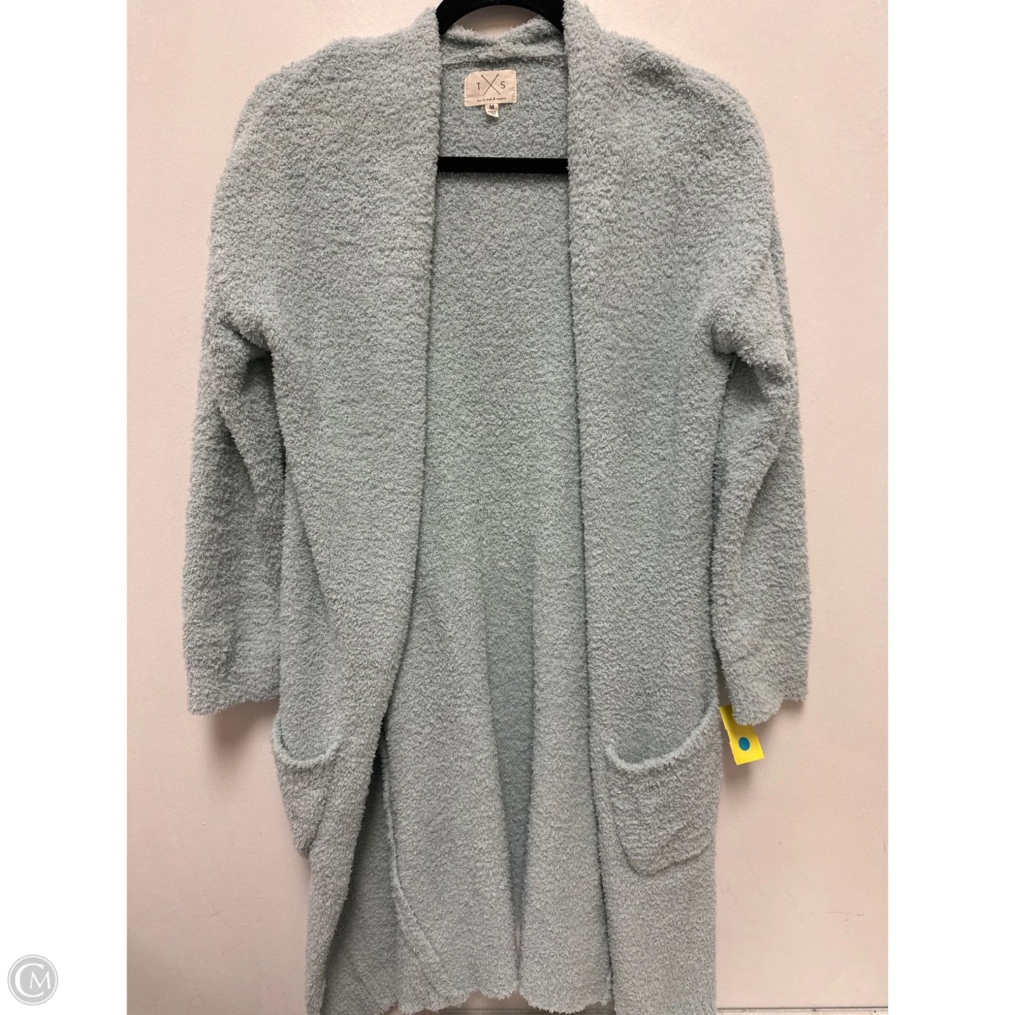 Sweater Cardigan By Thread And Supply In Blue, Size: M