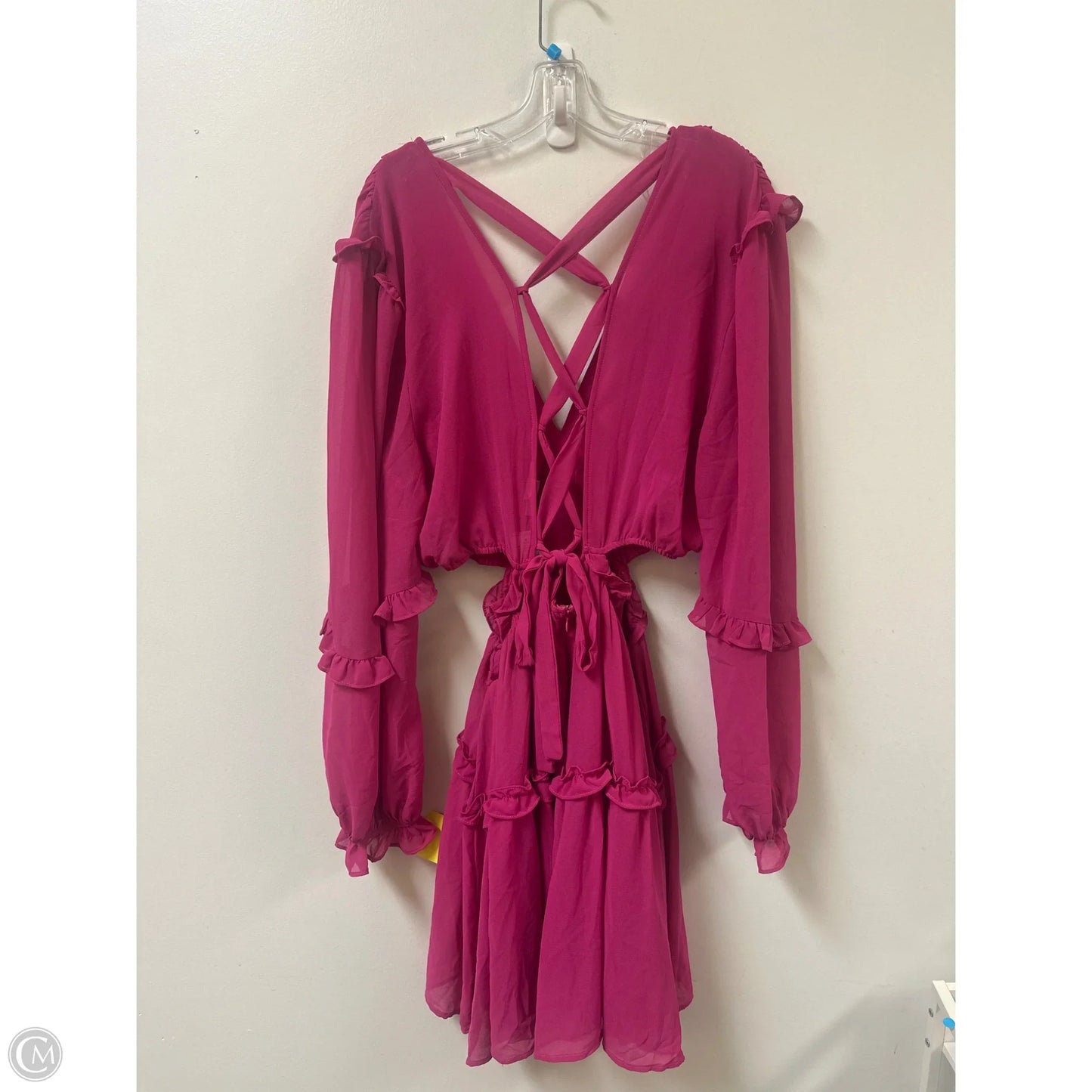 Dress Casual Short By Curve Appeal In Pink, Size: 3x