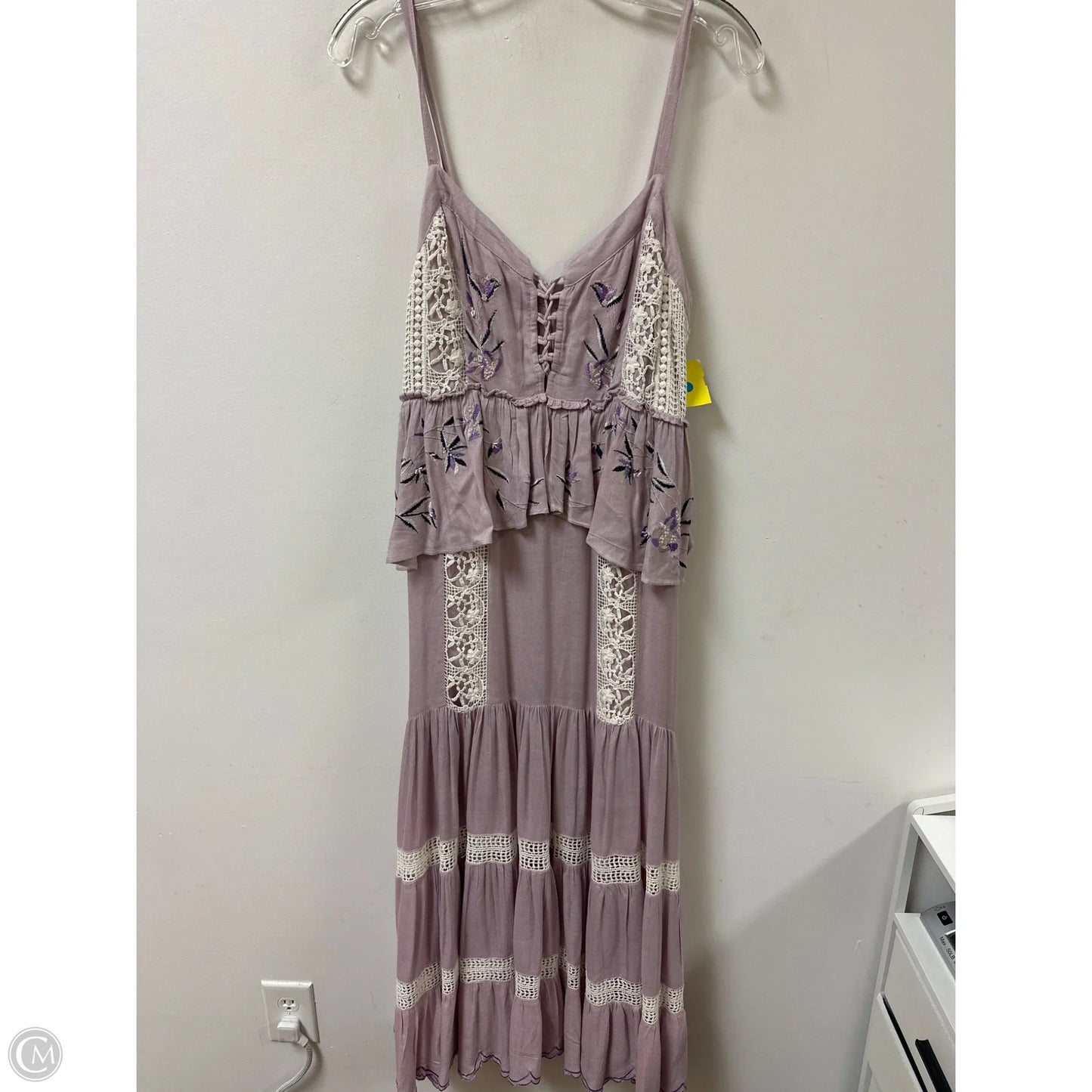 Dress Casual Maxi By Chelsea And Violet In Purple, Size: L