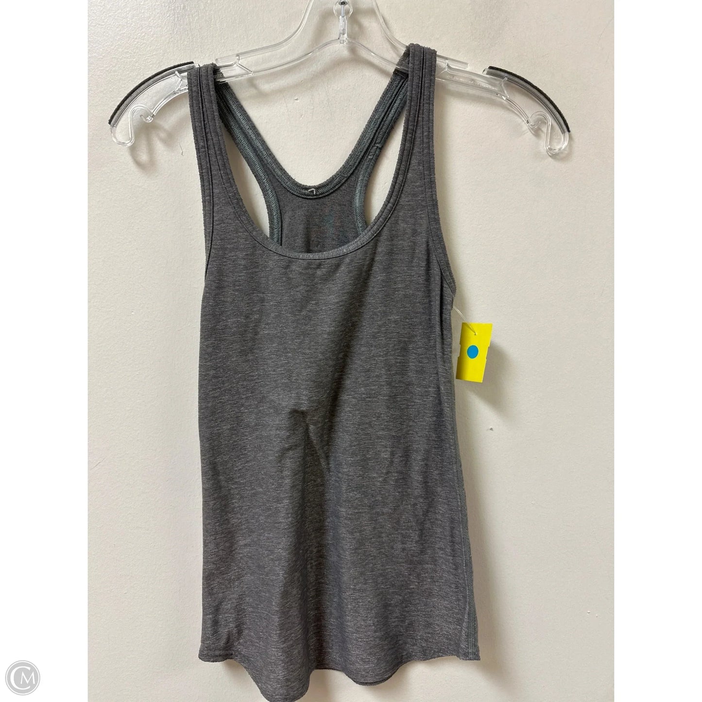 Athletic Tank Top By Lululemon In Grey, Size: S