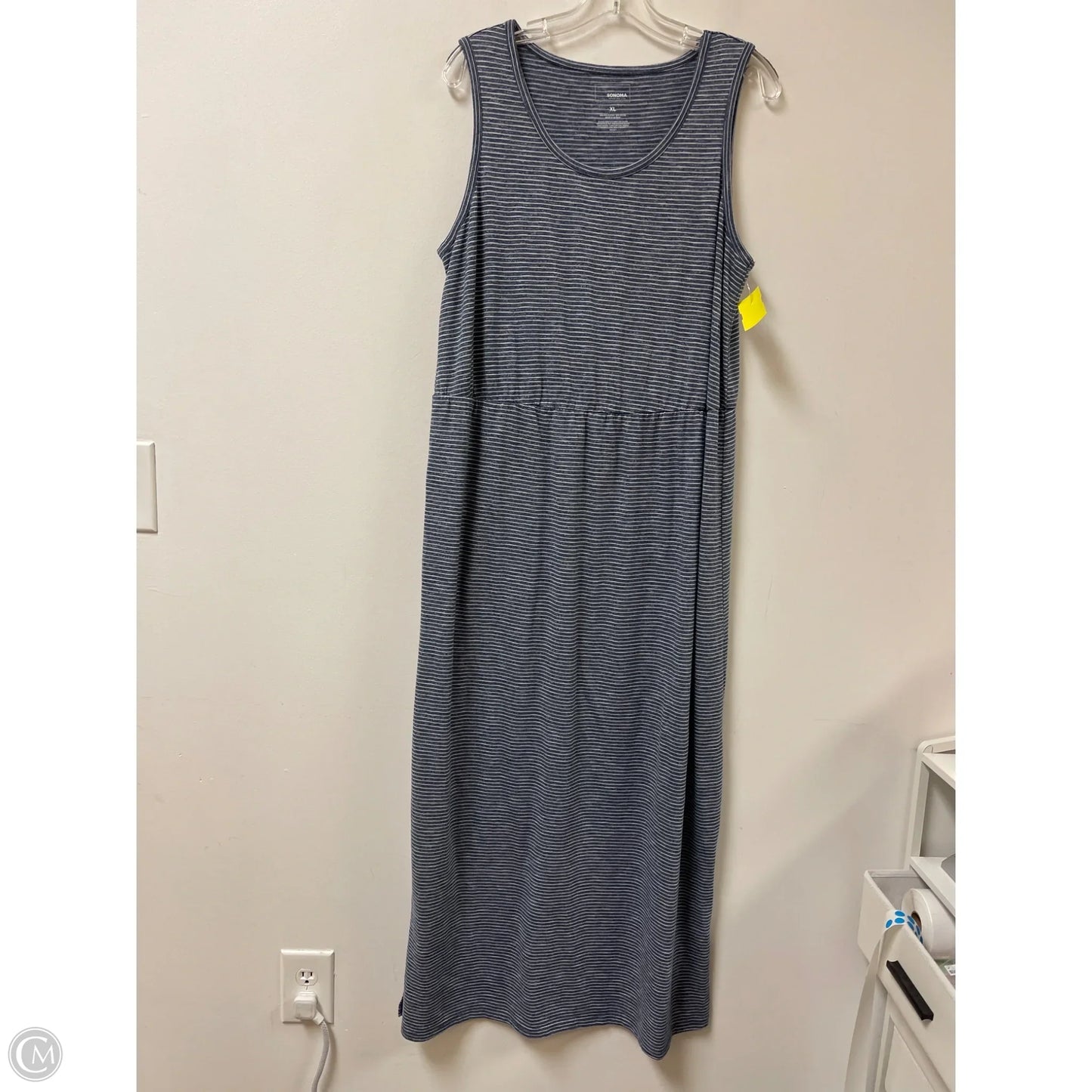 Dress Casual Maxi By Sonoma In Blue, Size: Xl