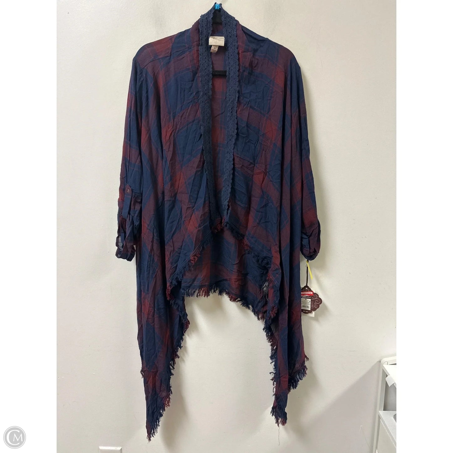 Kimono By Knox Rose In Blue & Red, Size: M