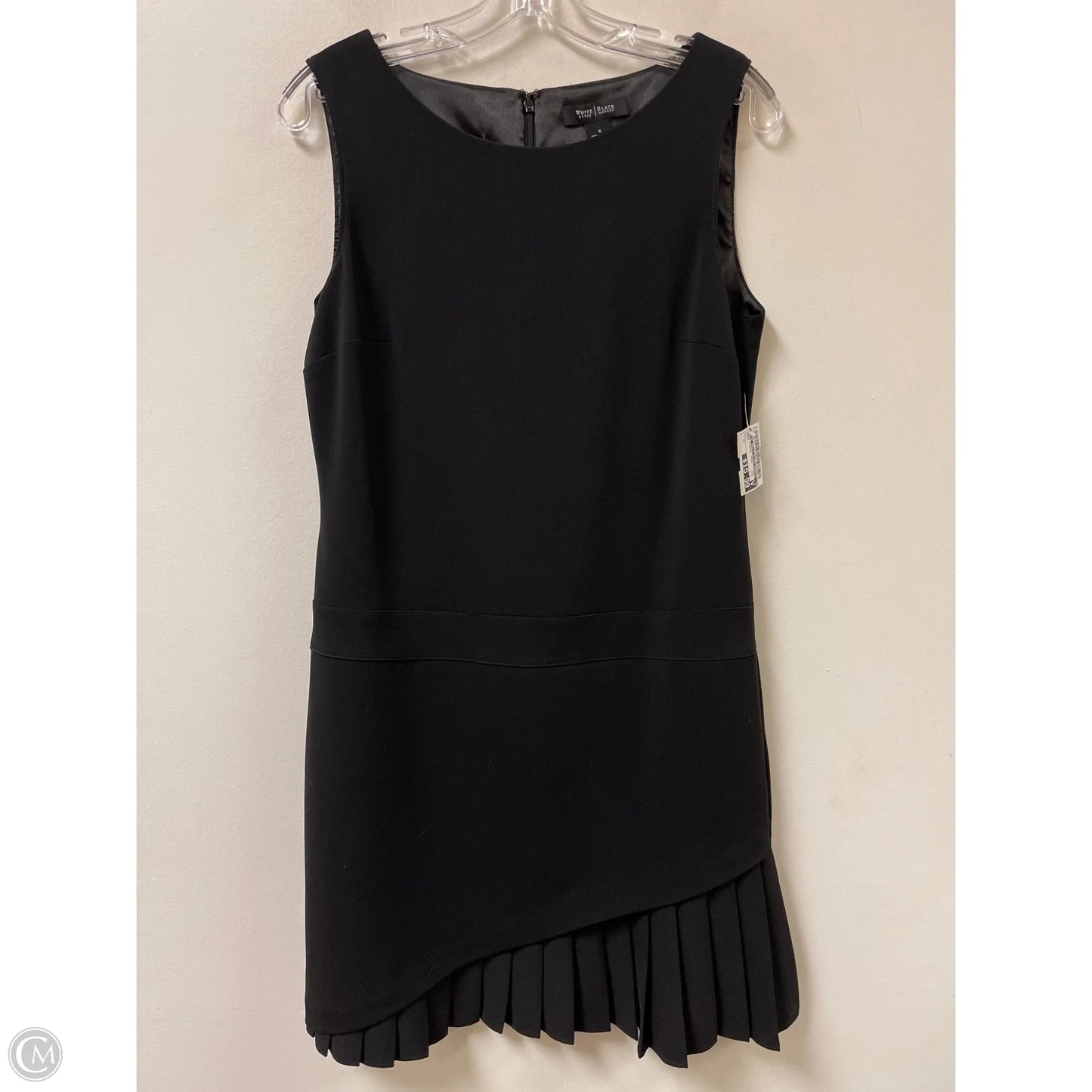 Dress Casual Midi By White House Black Market In Black, Size: M
