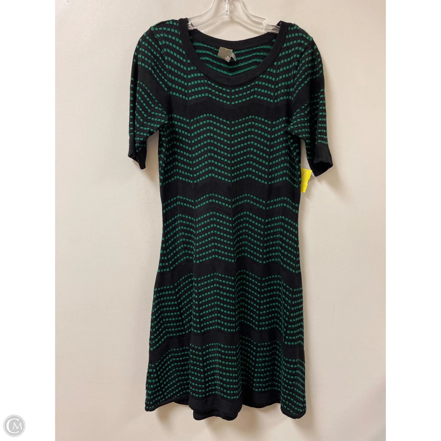Dress Casual Midi By Taylor In Green, Size: L