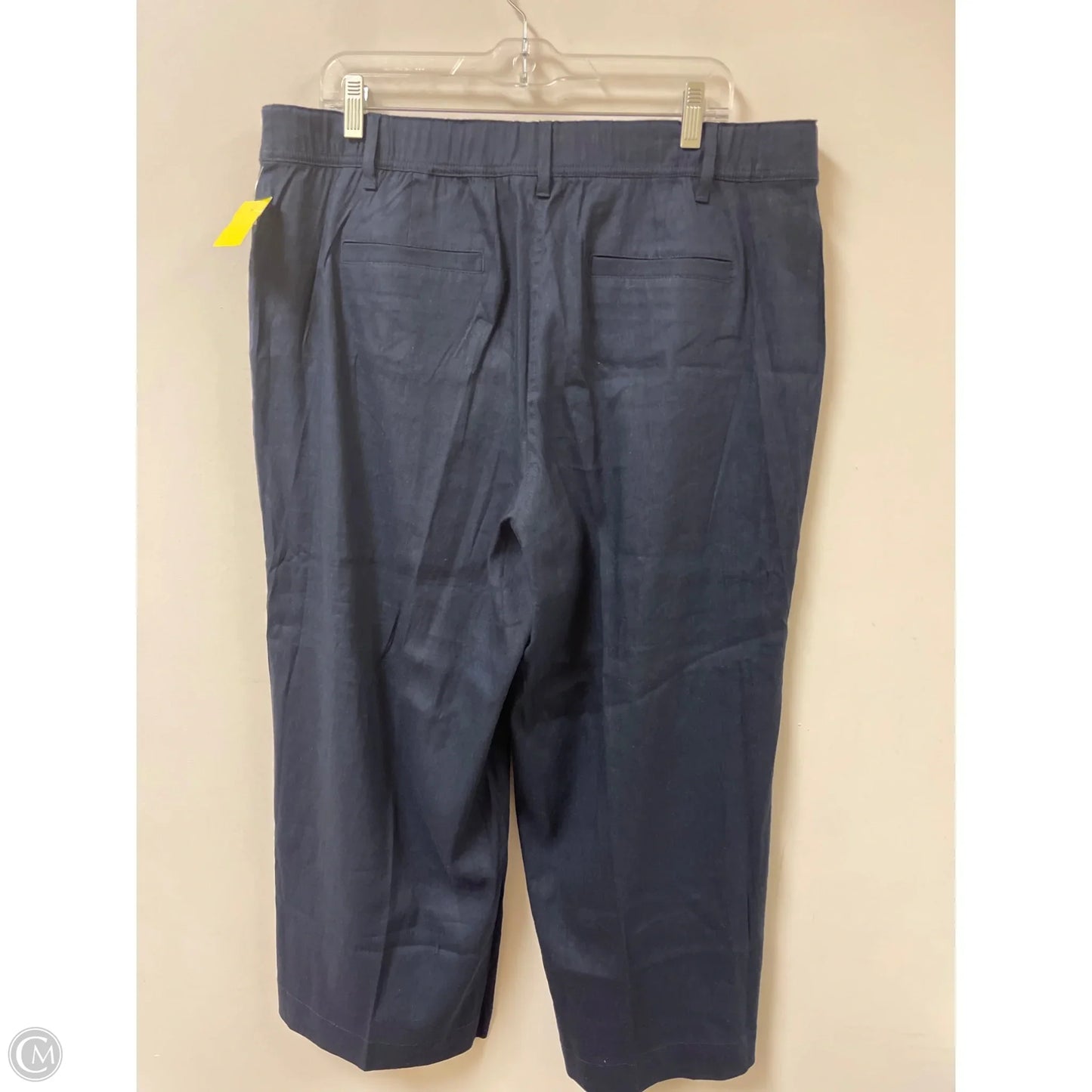 Pants Linen By J. Jill In Navy, Size: Xl