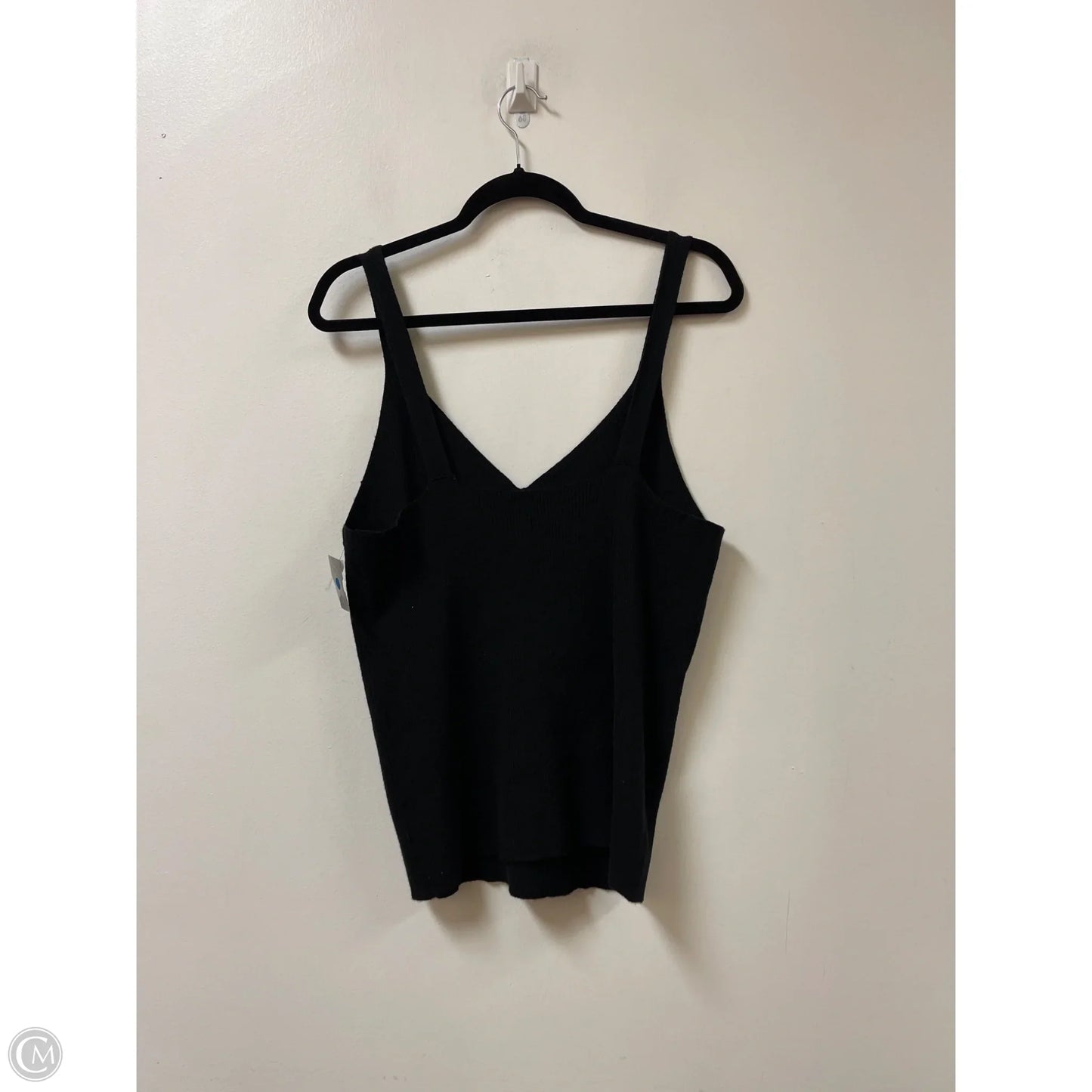 Tank Top By Clothes Mentor In Black, Size: 1x