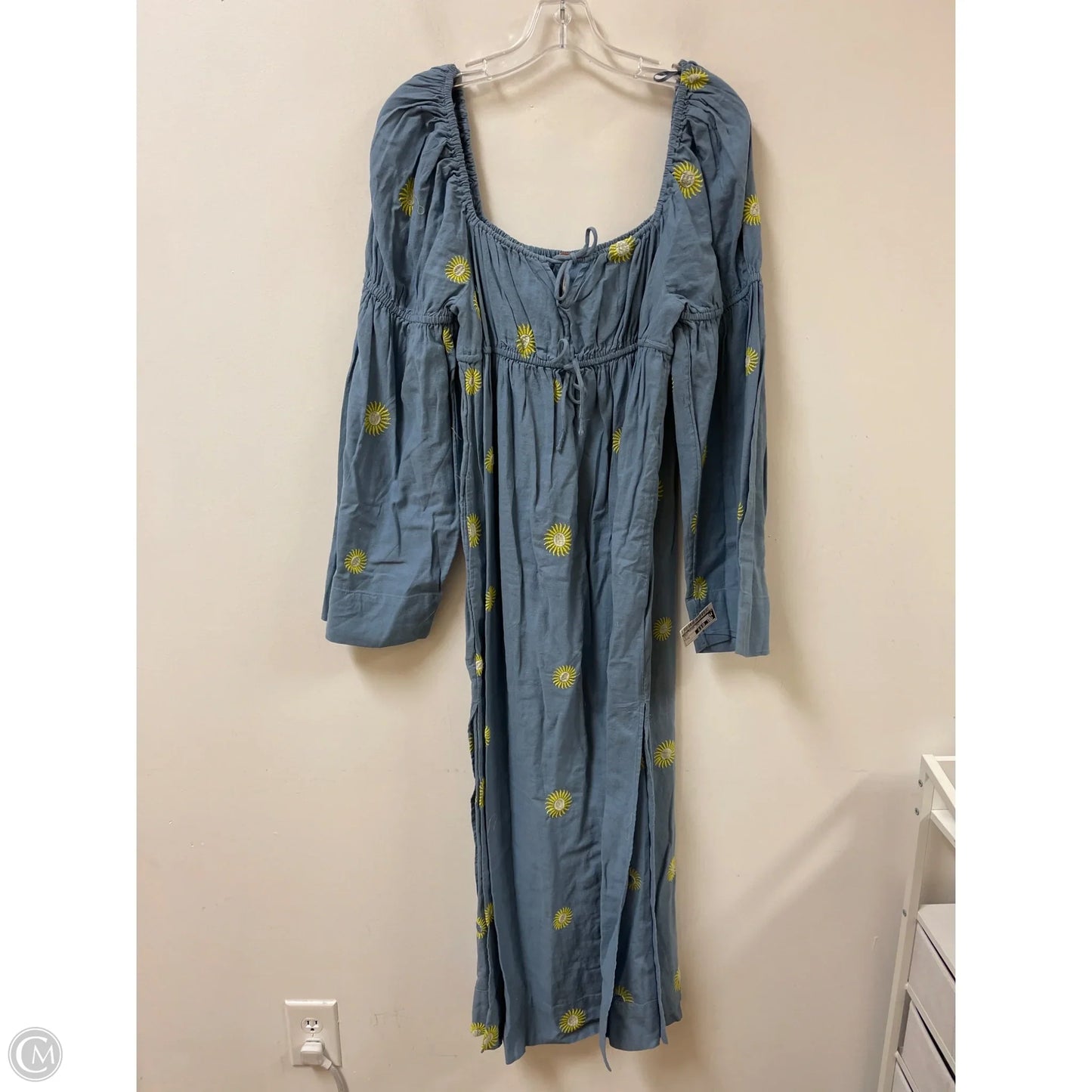 Dress Casual Maxi By Free People In Blue, Size: M