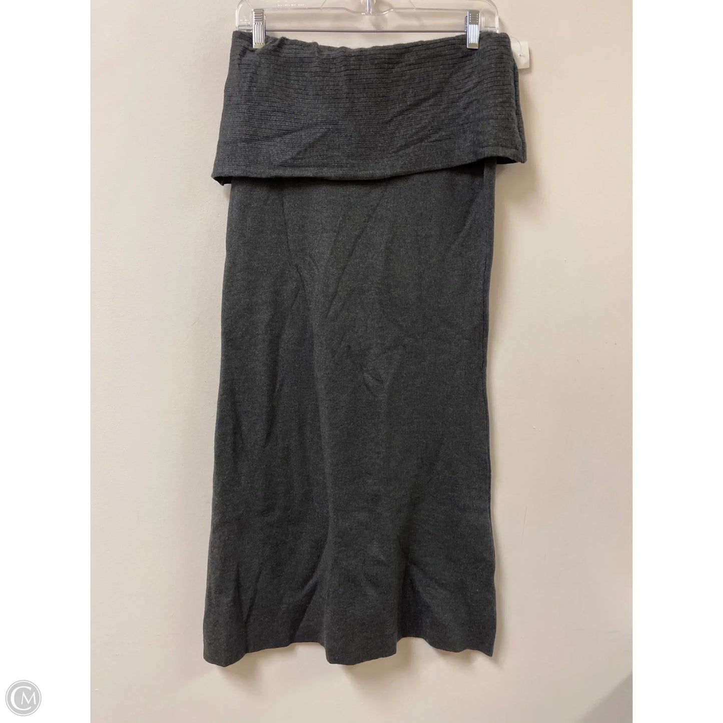 Skirt Maxi By Maeve In Grey, Size: S
