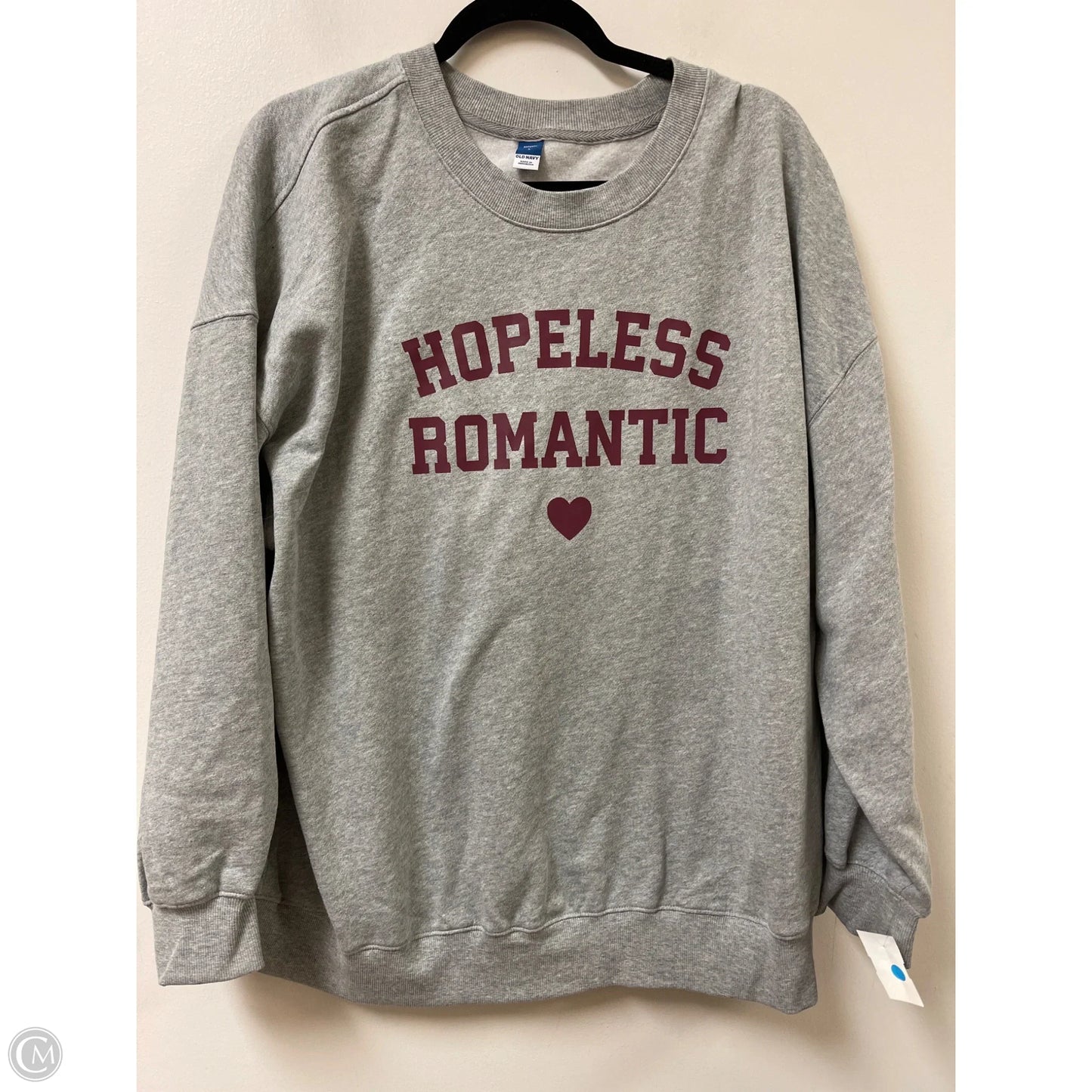 Sweater By Old Navy In Grey, Size: L