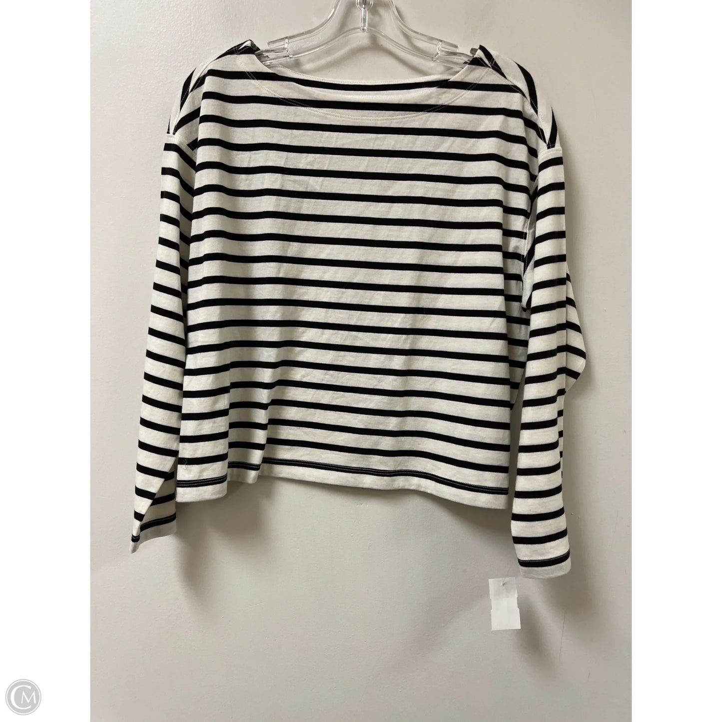 Top Long Sleeve By Old Navy In Striped Pattern, Size: S
