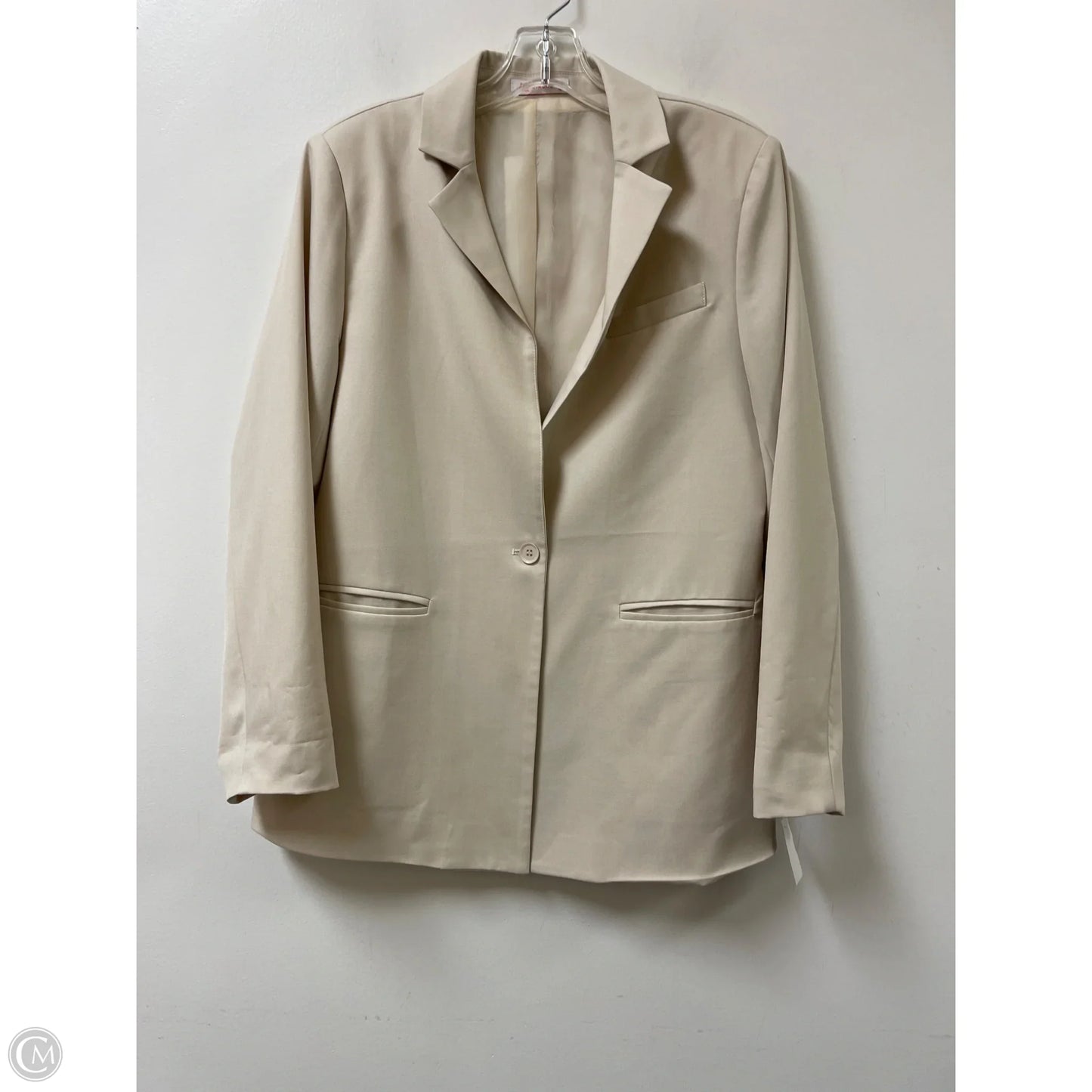 Blazer By Kirundo In Cream, Size: M