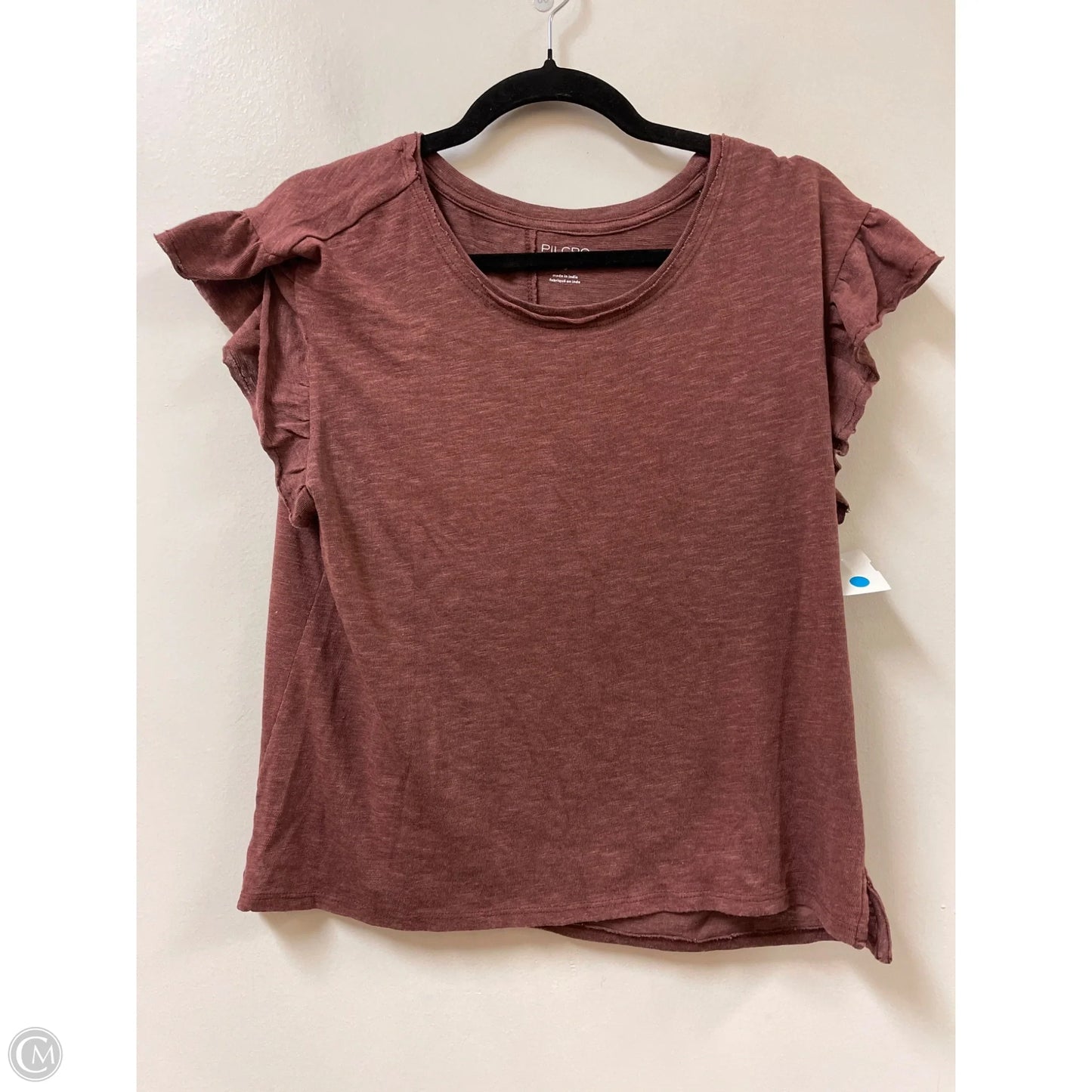 Top Short Sleeve By Pilcro In Red, Size: S