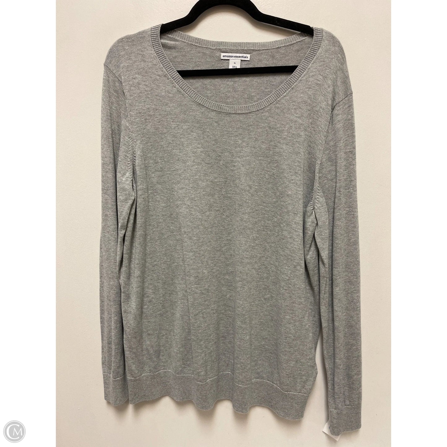 Sweater By Amazon Essentials In Grey, Size: Xl