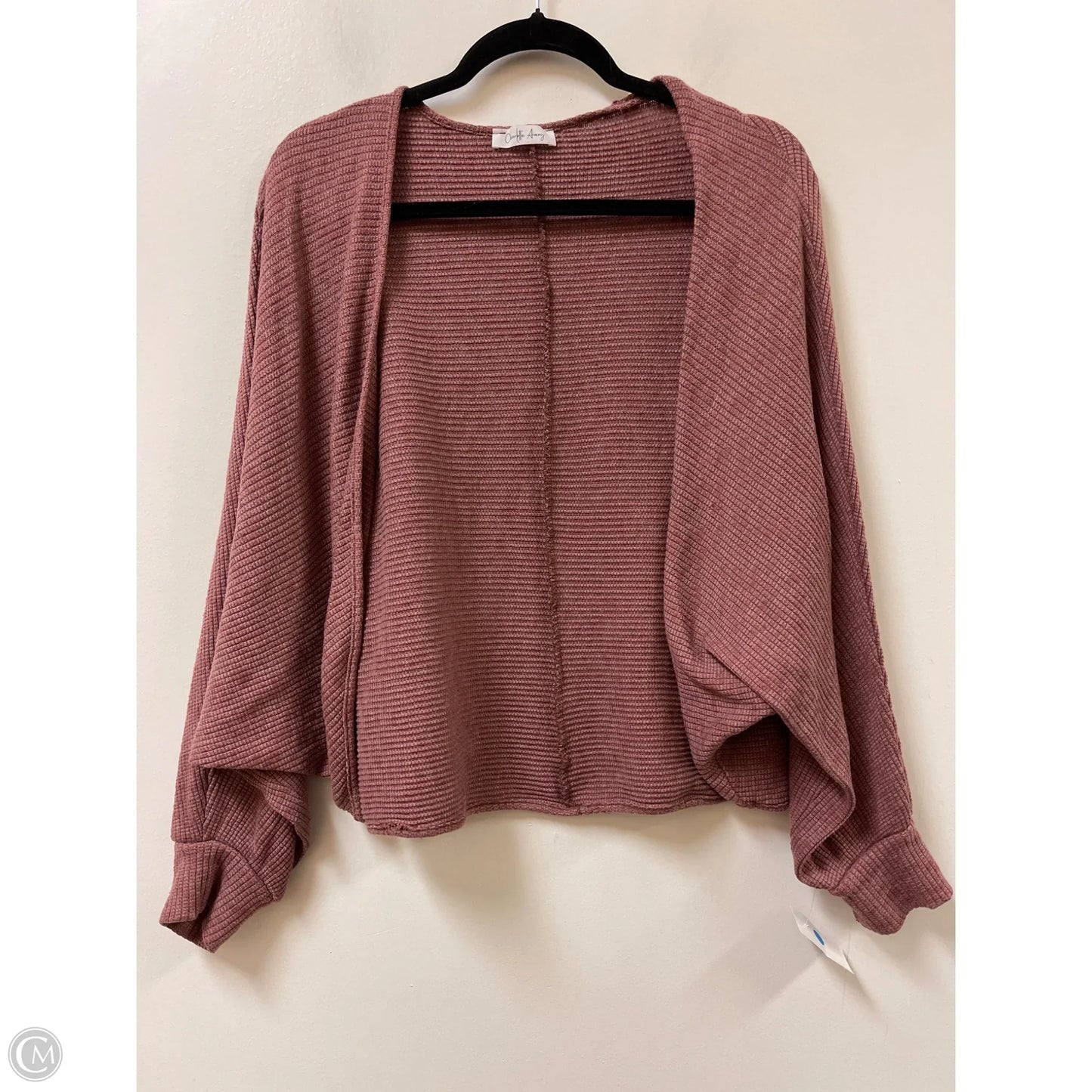 Sweater Cardigan By Charlotte Avery In Red, Size: M