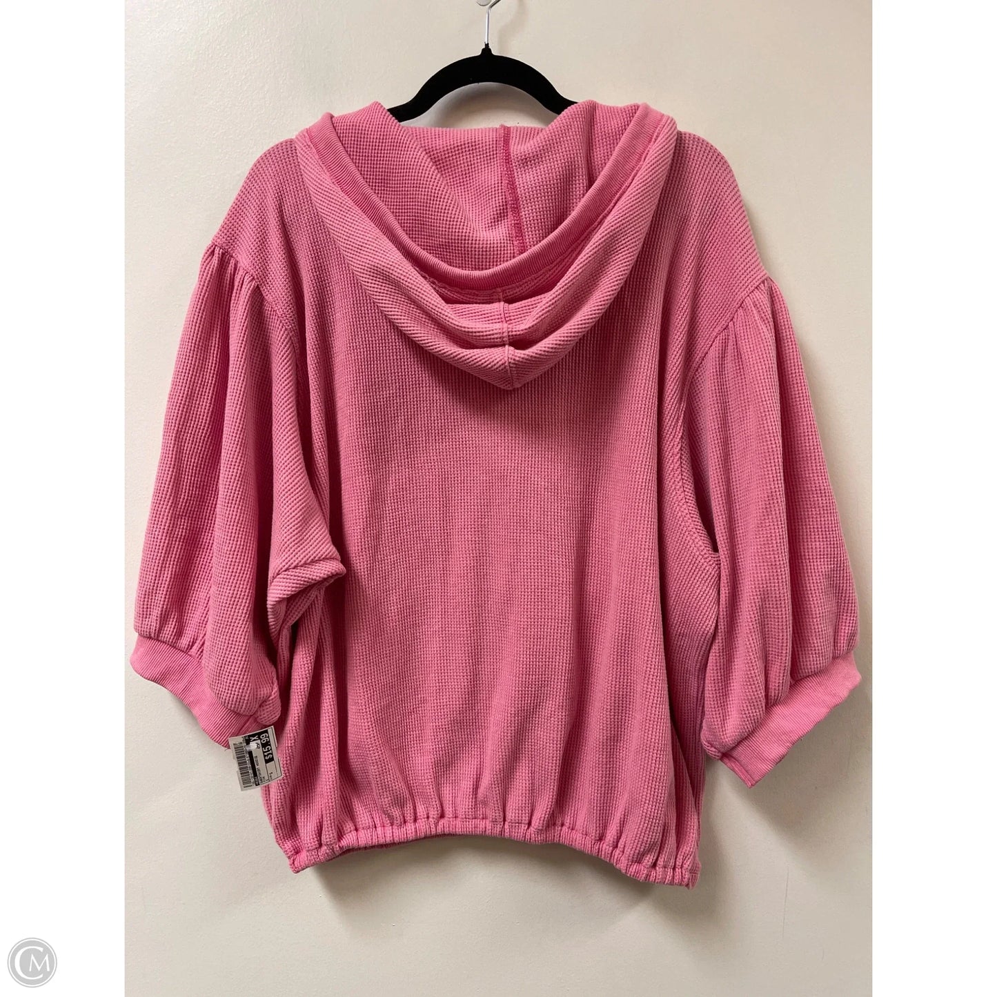 Sweatshirt Hoodie By Bibi In Pink, Size: S