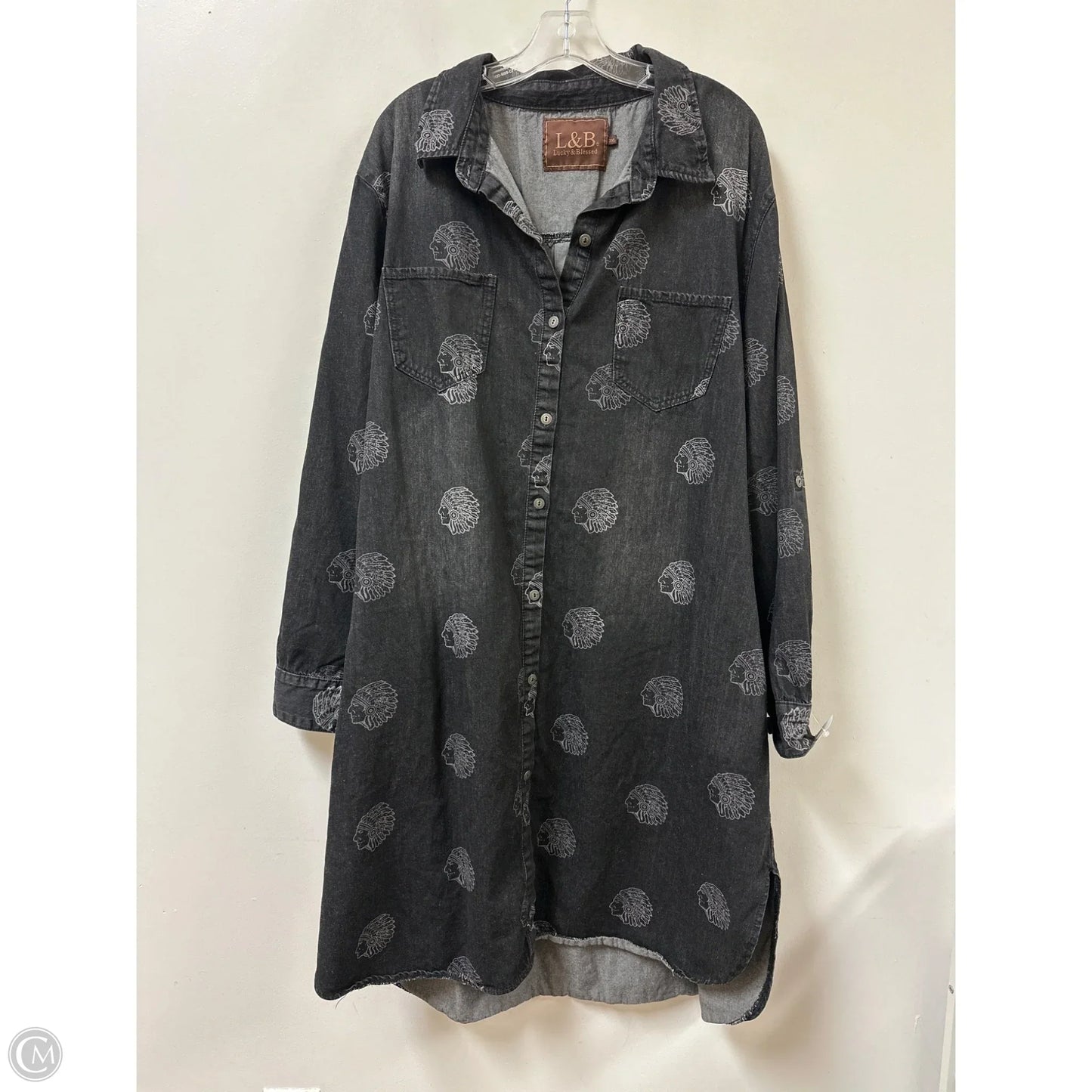 Dress Casual Maxi By Lucky & Blessed In Black, Size: 3x