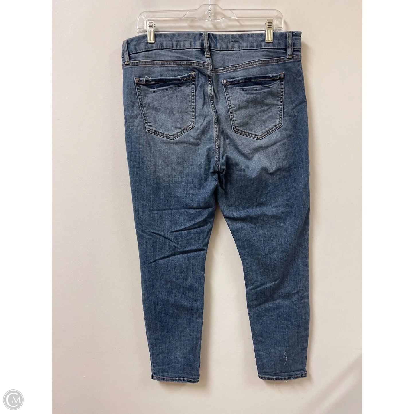 Jeans Skinny By Sts Blue In Blue Denim, Size: 14