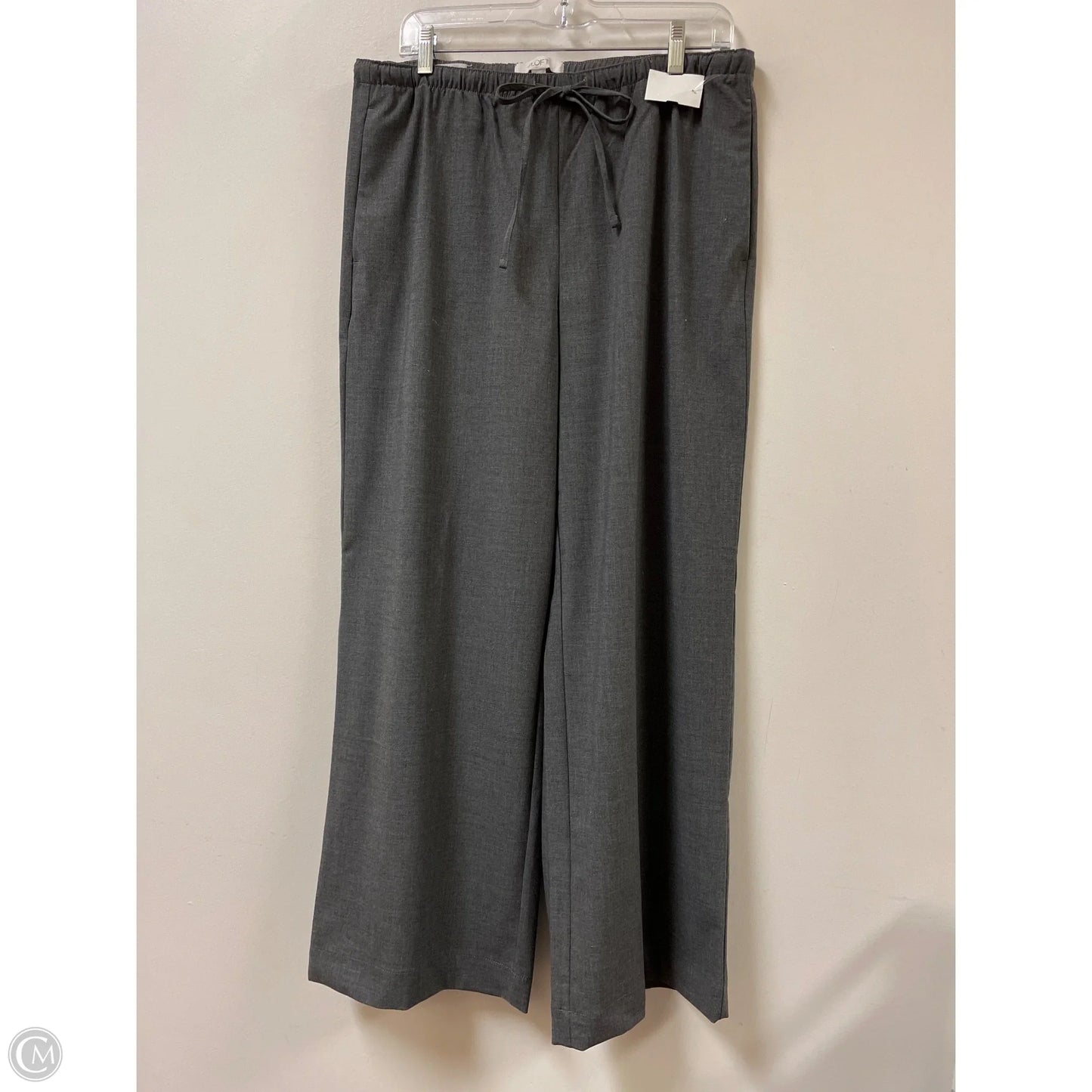 Pants Dress By Loft In Grey, Size: M