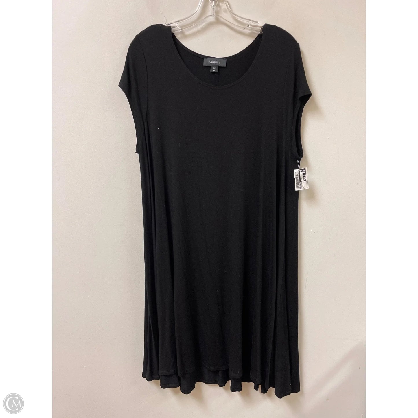 Dress Casual Midi By Karen Kane In Black, Size: Xl