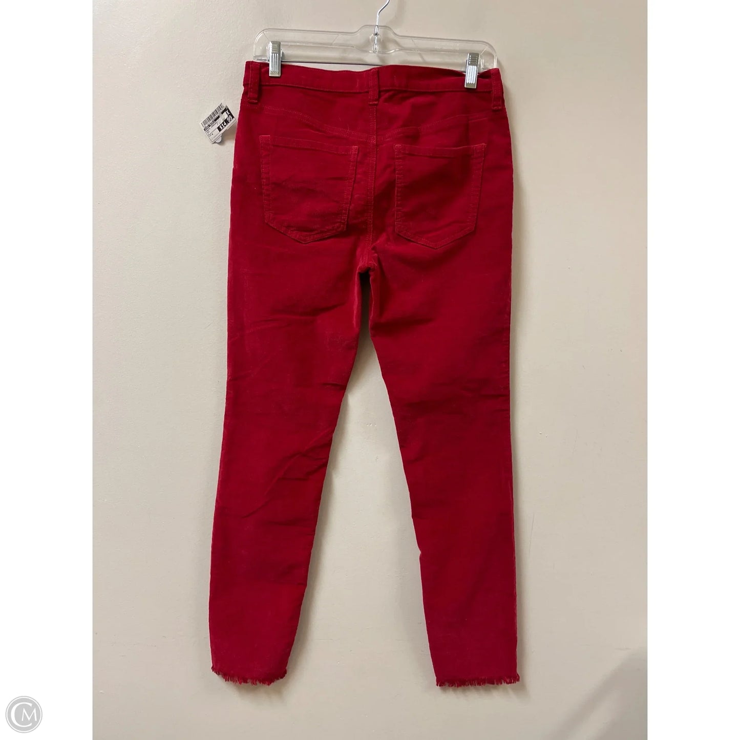 Pants Corduroy By Free People In Red, Size: 4