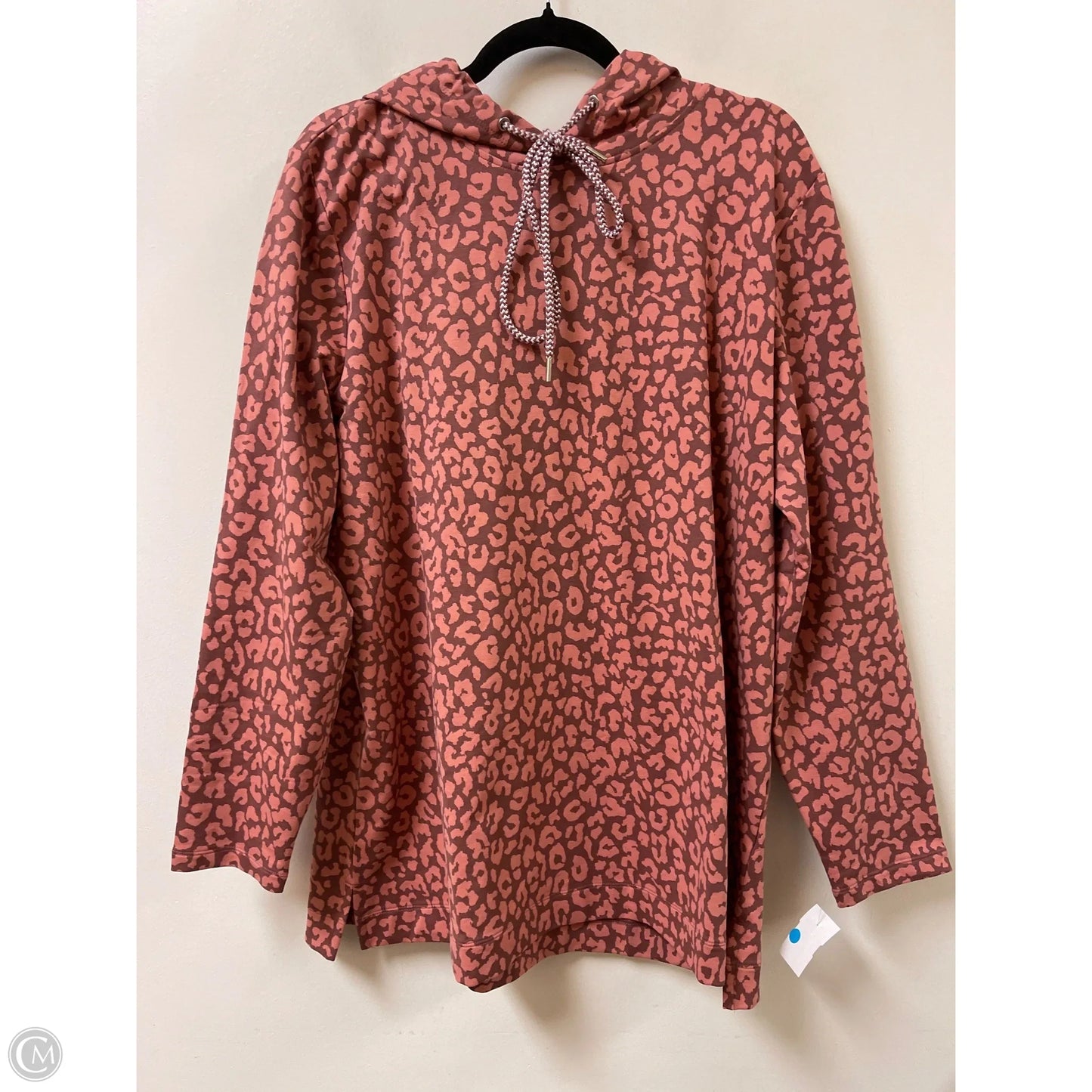 Sweater By Denim And Co Qvc In Animal Print, Size: Xl
