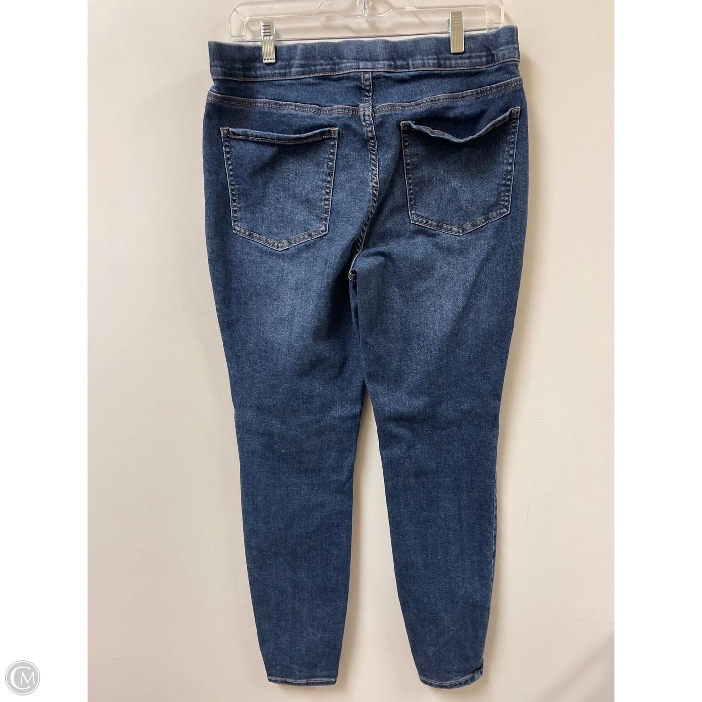 Pants Leggings By Wonderly In Blue Denim, Size: 10