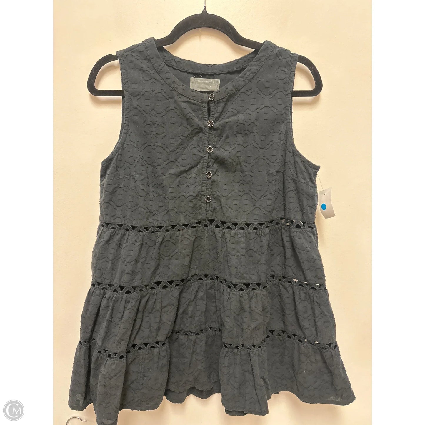 Top Sleeveless By Anthropologie In Blue, Size: M