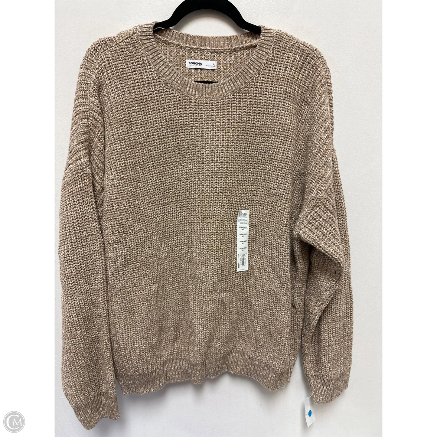 Sweater By Sonoma In Tan, Size: Xl