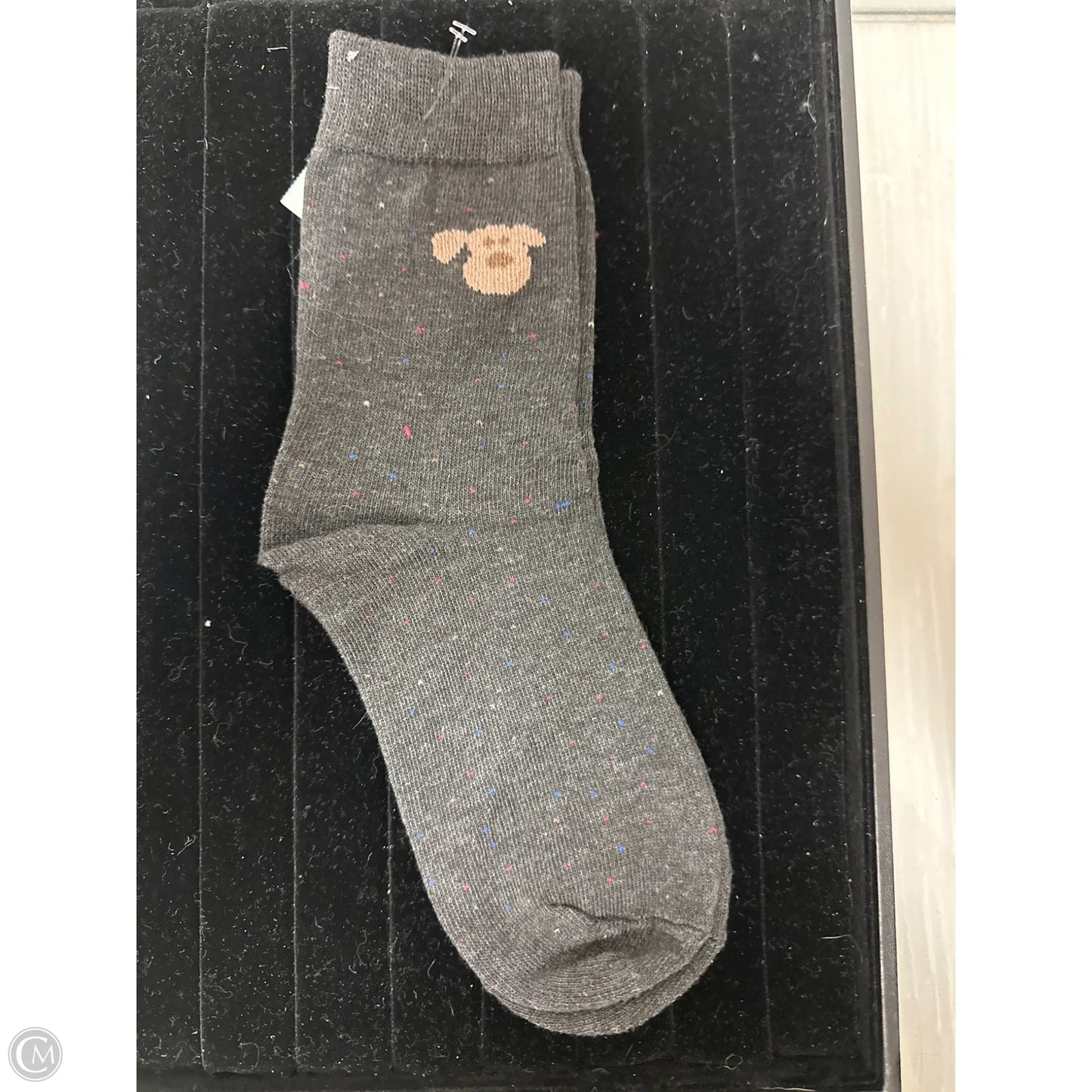 Socks By Clothes Mentor In Grey, Size: 0