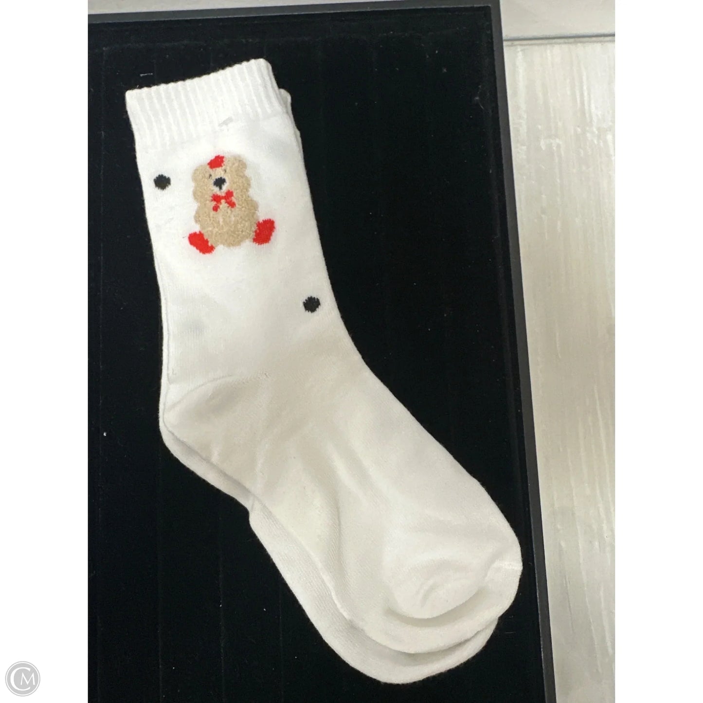 Socks By Clothes Mentor In White, Size: 0