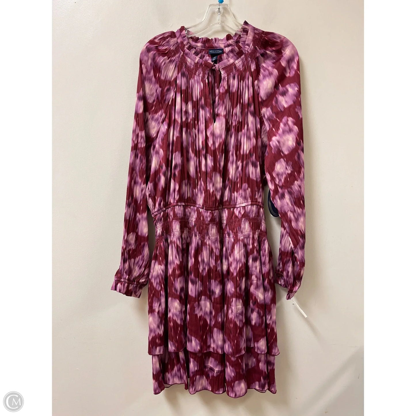 Dress Casual Short By Scoop In Purple, Size: 1x