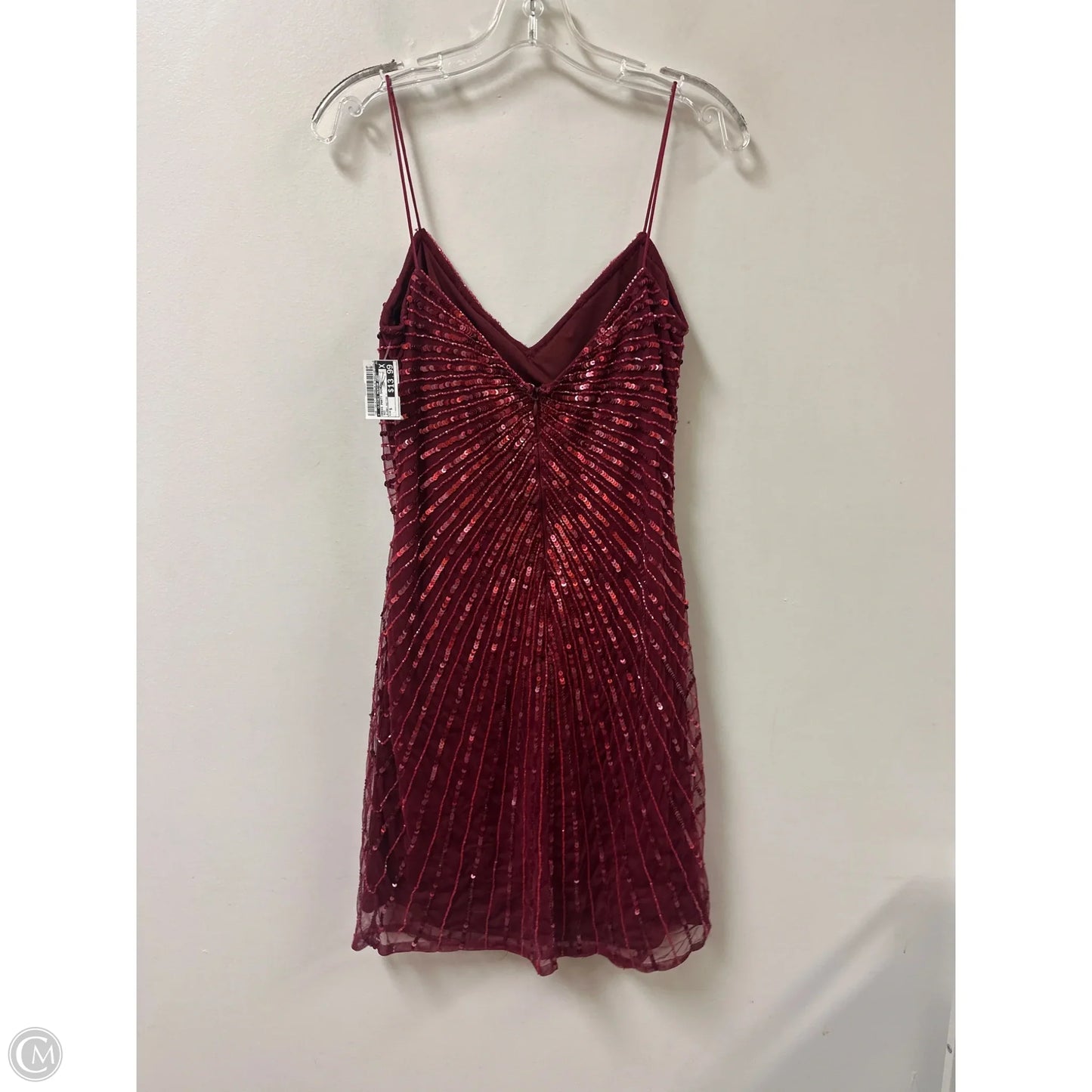 Dress Party Short By Clothes Mentor In Red, Size: S