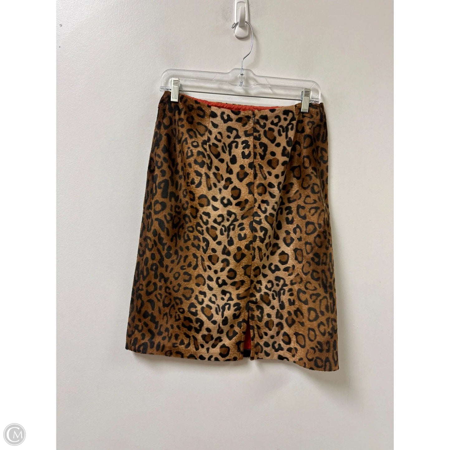 Skirt Midi By Clothes Mentor In Animal Print, Size: 6