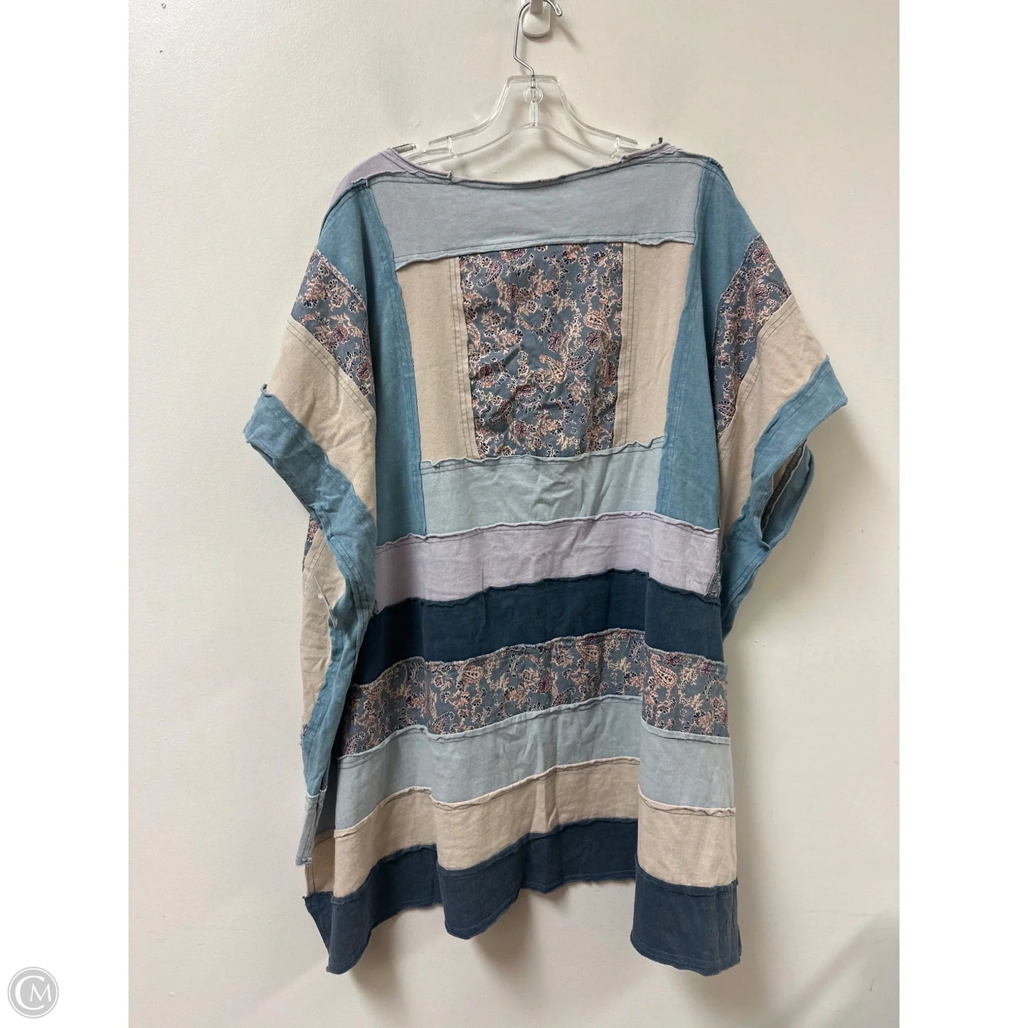 Tunic Short Sleeve By Oli & Hali In Blue, Size: L