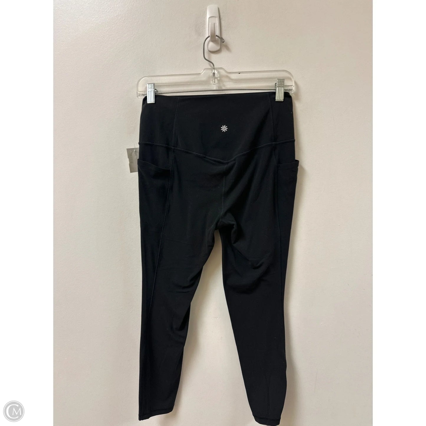 Athletic Leggings By Athleta In Black, Size: M