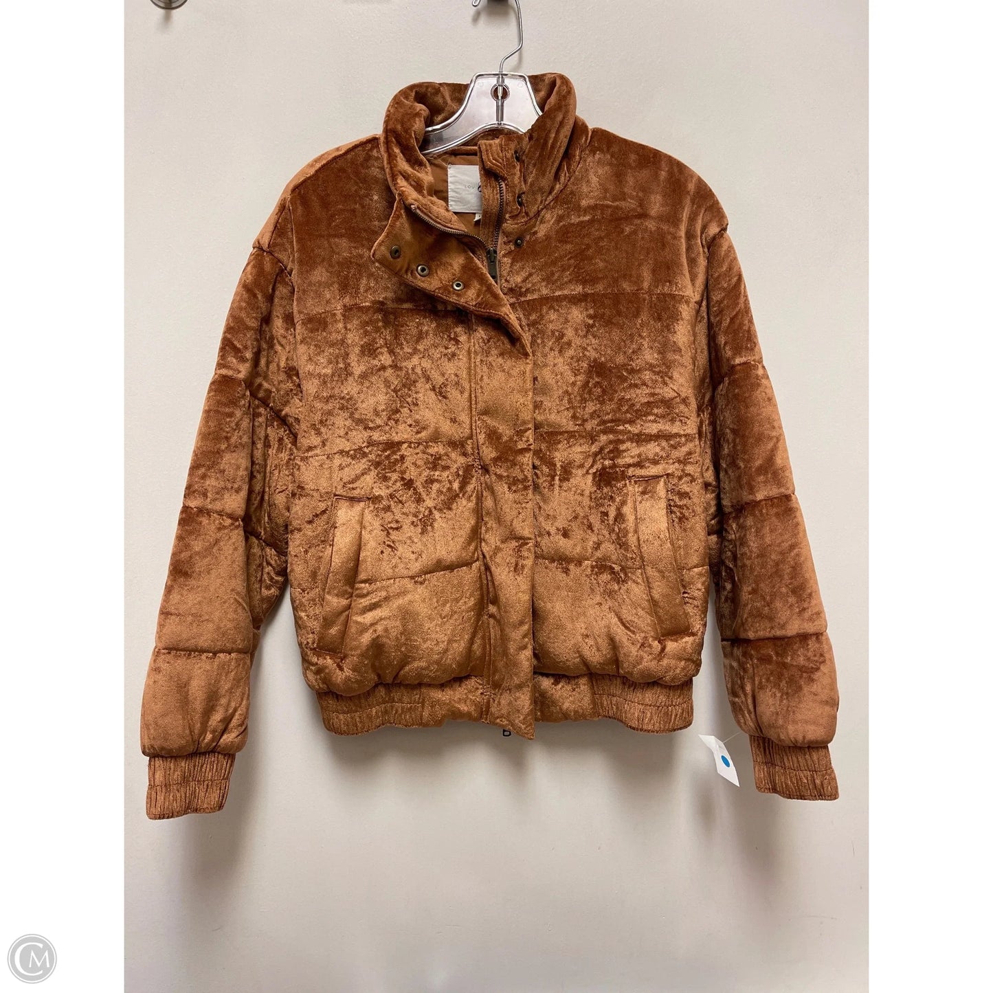 Coat Puffer & Quilted By Lou And Grey In Brown, Size: M