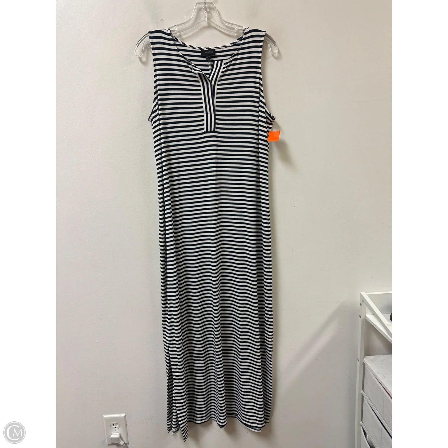 Dress Casual Maxi By J. Jill In Navy, Size: S